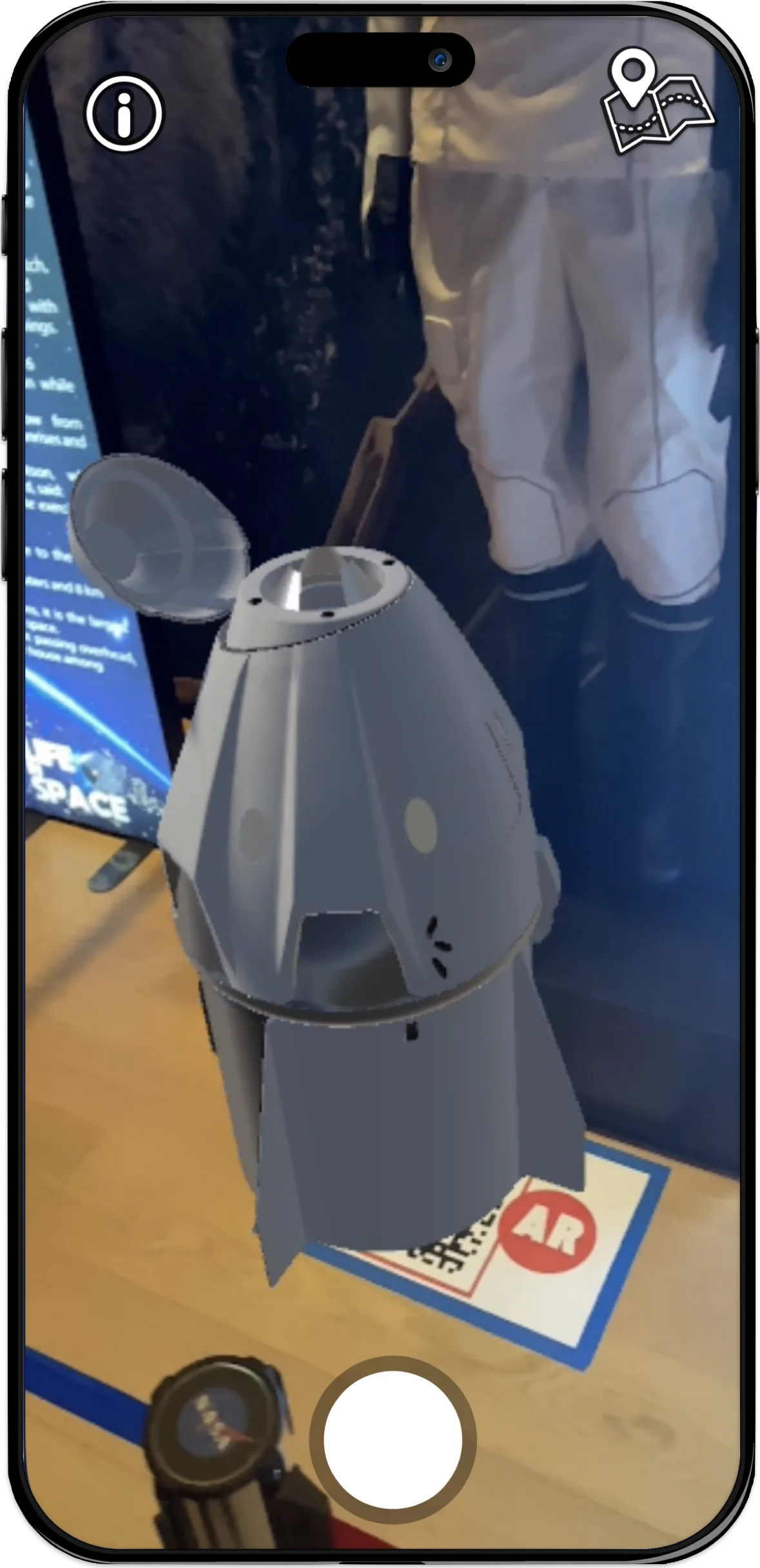 Life in Space iOS — schermata traduzioni